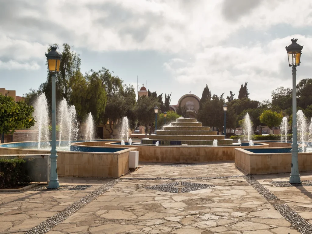 Fountain in Central Square of Ayia Napa