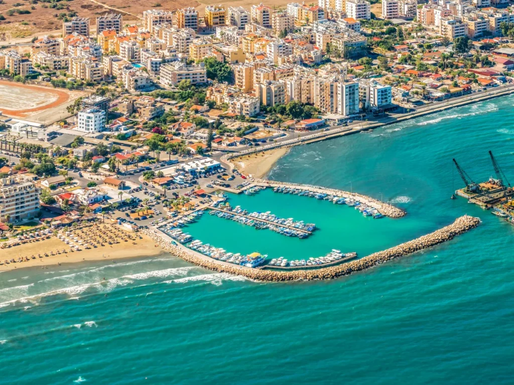 Larnaca is the third biggest city in Cyprus