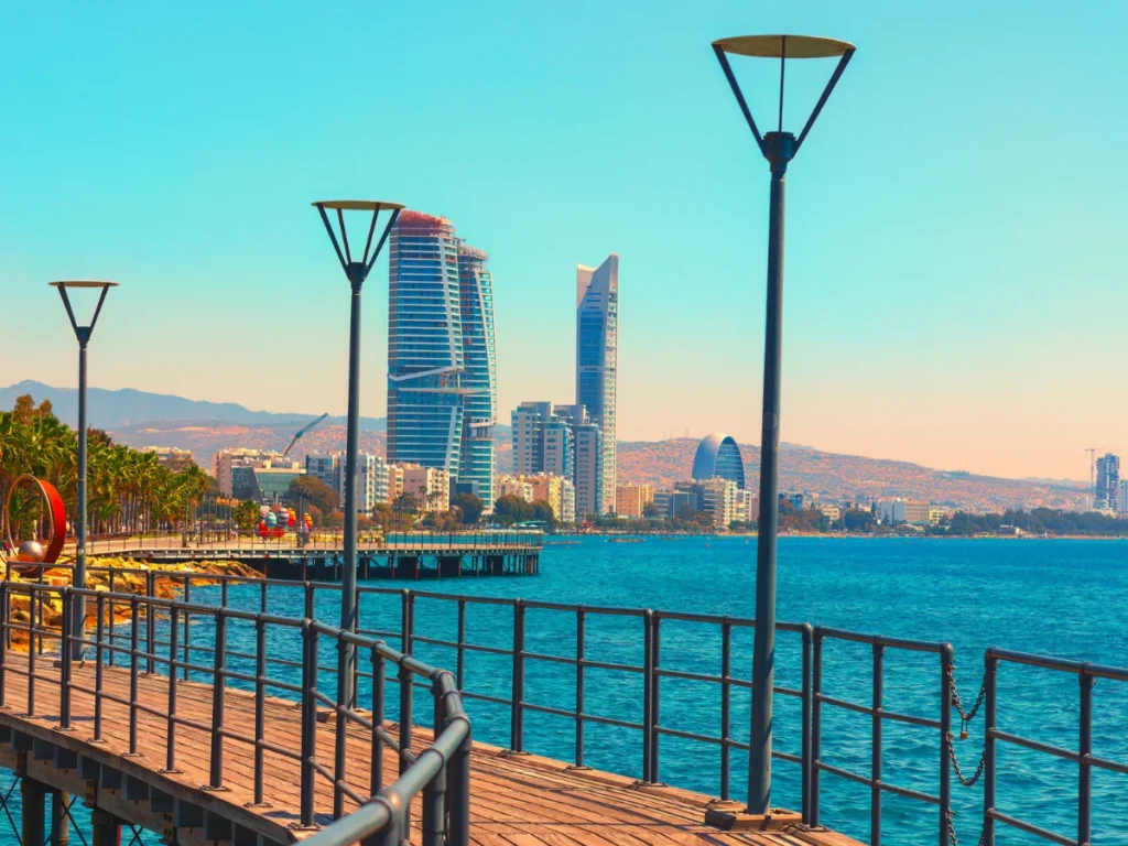 Modern Buildings in Limassol, Cyprus