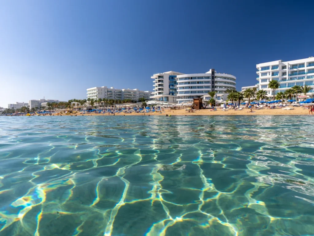 Protaras is a popular tourist destination in Cyprus