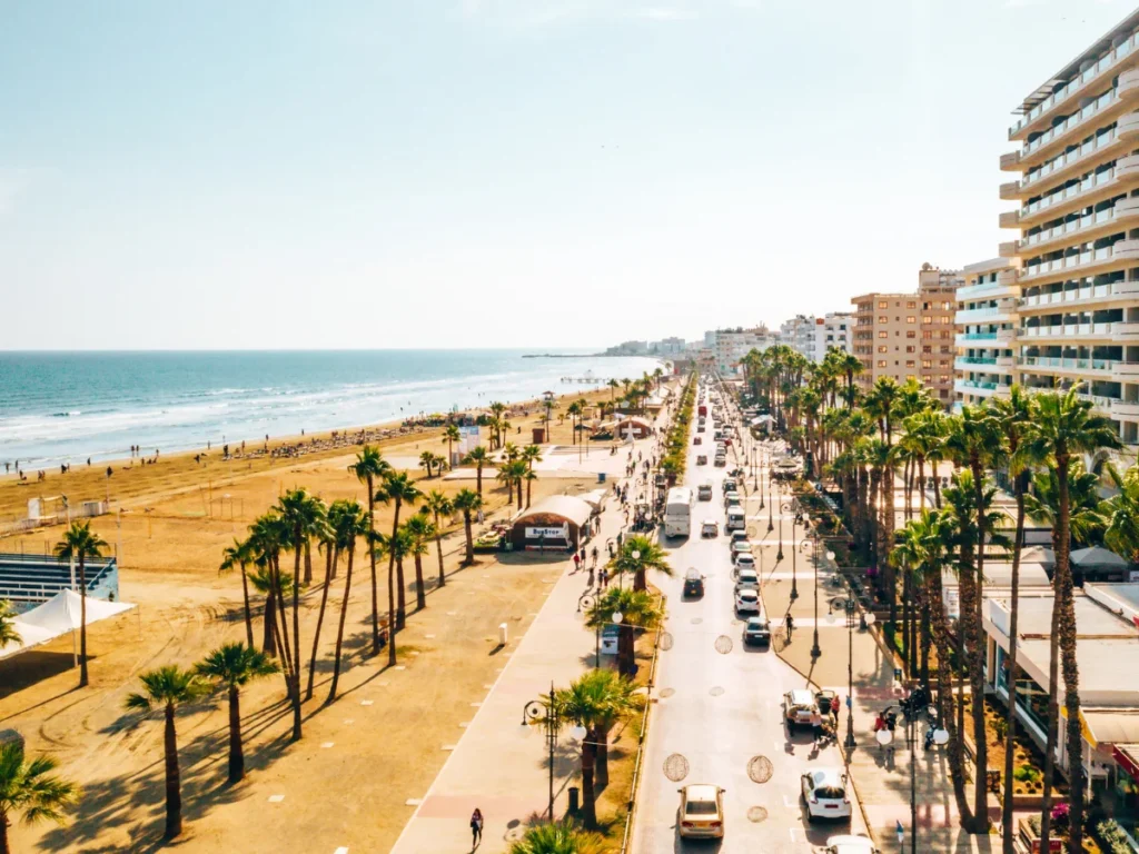 Sea promenade in Larnaca