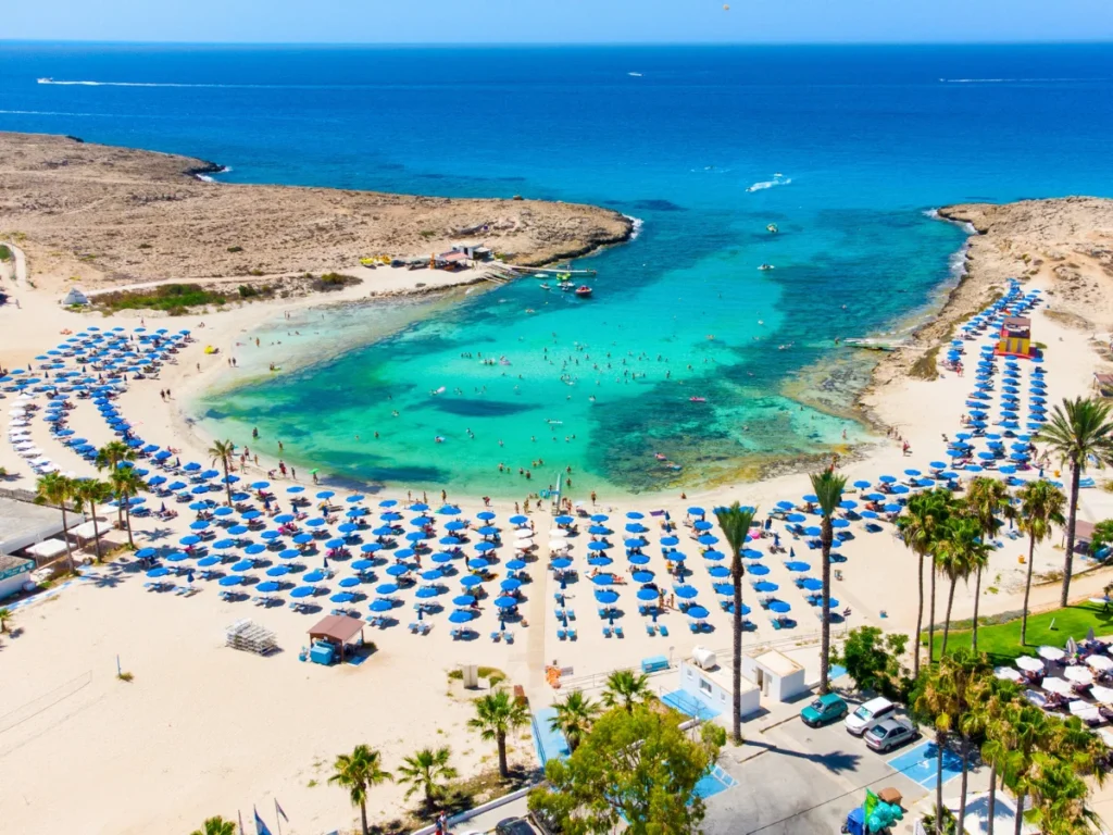 Vathia Gonia beach in Ayia Napa